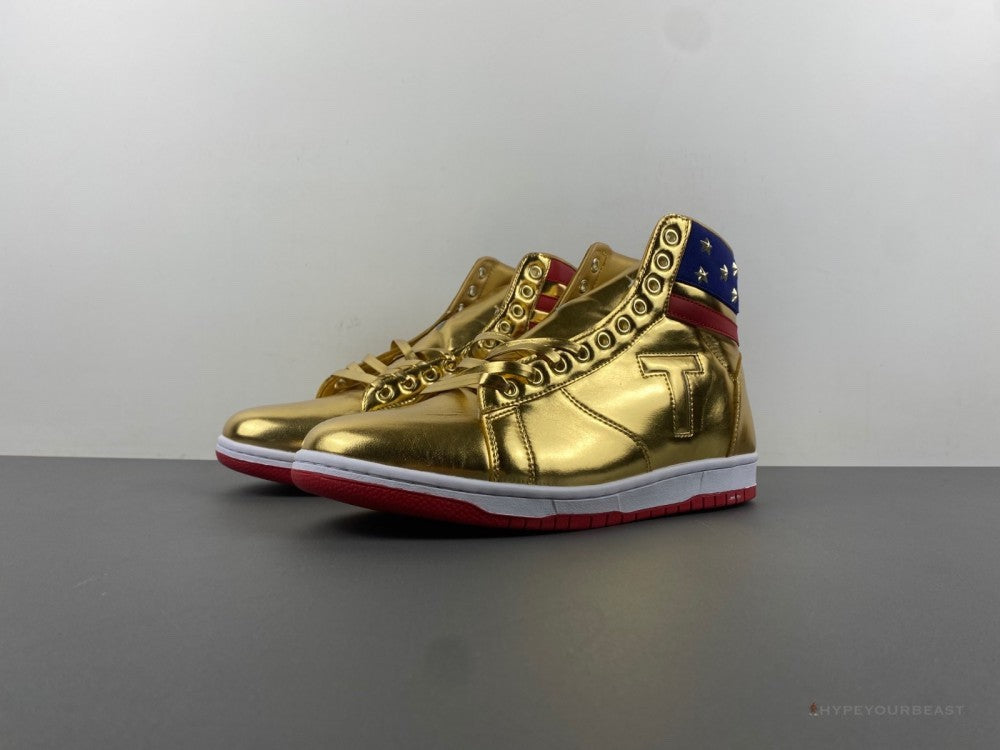 Donald Trump Never Surrender Shoes