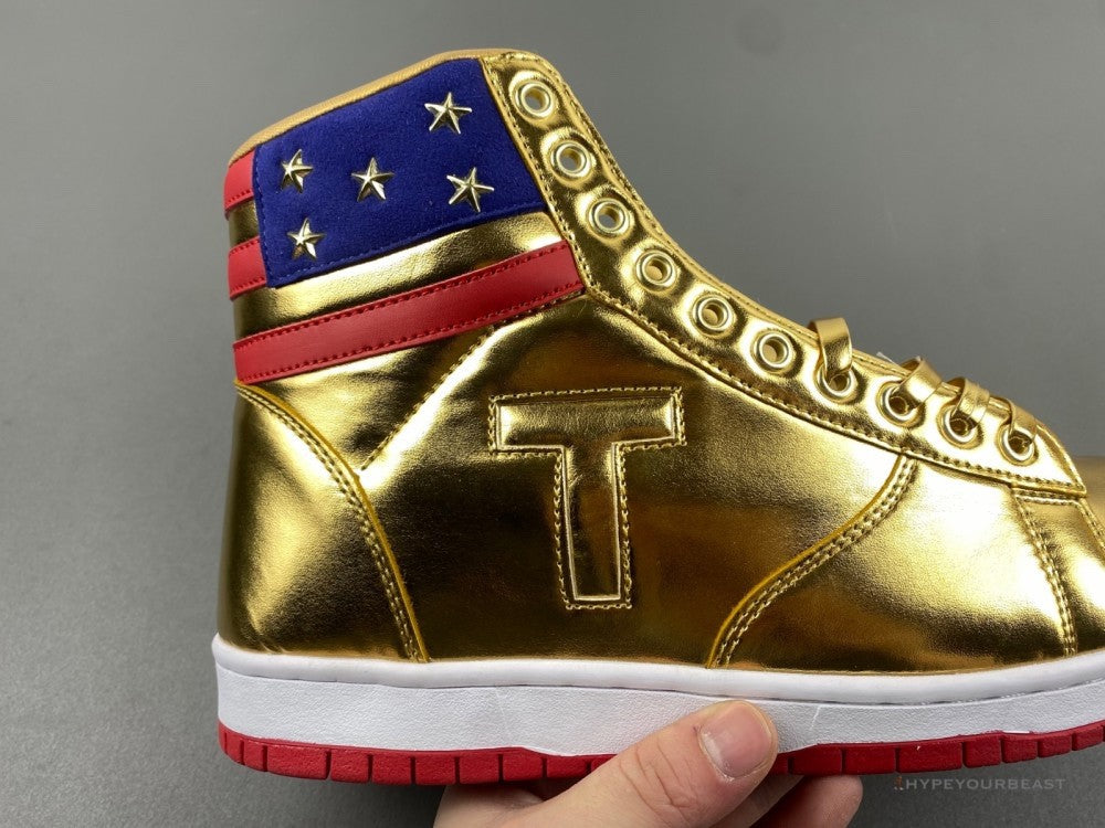 Donald Trump Never Surrender Shoes
