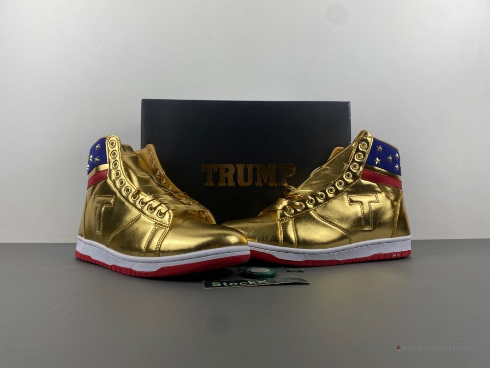 Donald Trump Never Surrender Shoes
