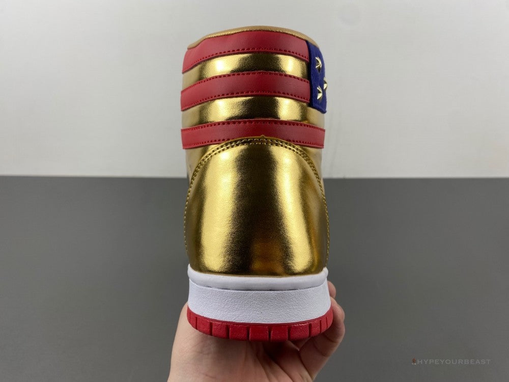 Donald Trump Never Surrender Shoes
