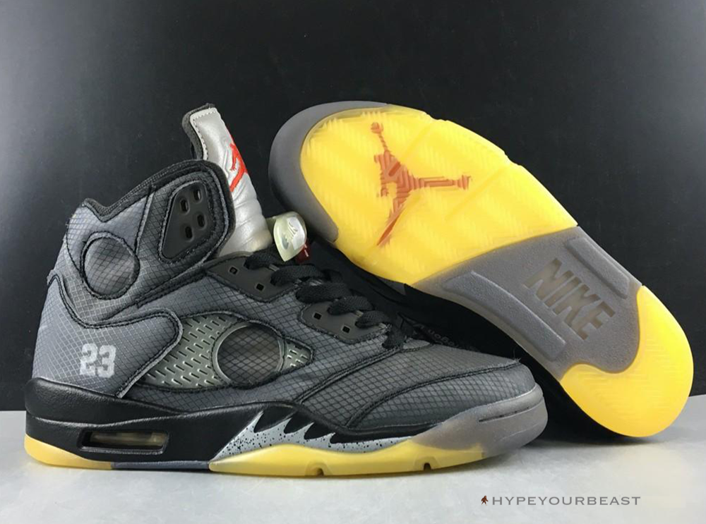 Jordan 5 Retro Off-White Black