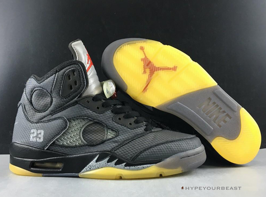 Jordan 5 Retro Off-White Black