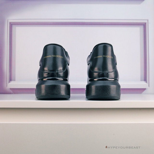 Alexander McQueen Black on Black Lace Up Sneaker