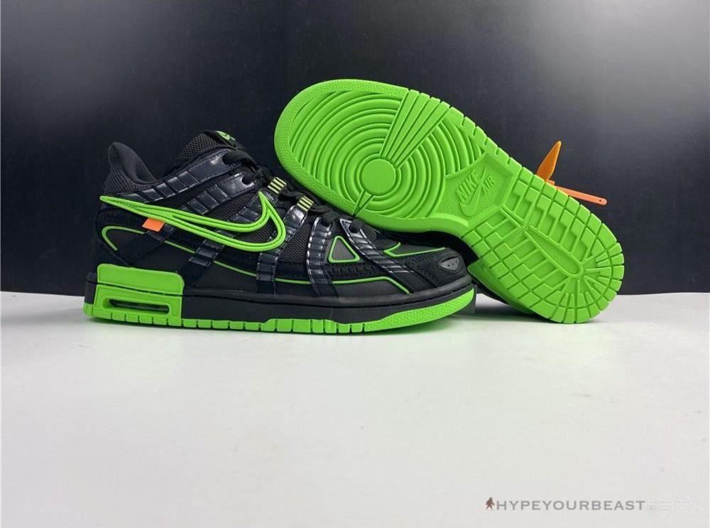 Nike Air Rubber Dunk Off White 'Green Strike'