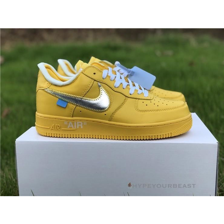 Off White X Nike Air Force 1 Low "Yellow"