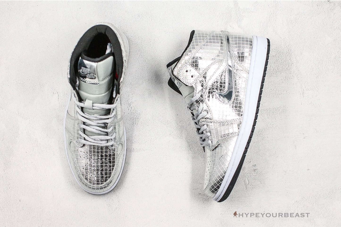 Air Jordan 1 Retro Mid 'Disco ball'