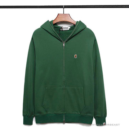 BAPE Classic Ape Head Hoodie 'GREEN'