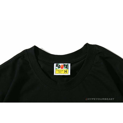 BAPE Blue Ape Head Green Storm Tee Shirt 'BLACK'