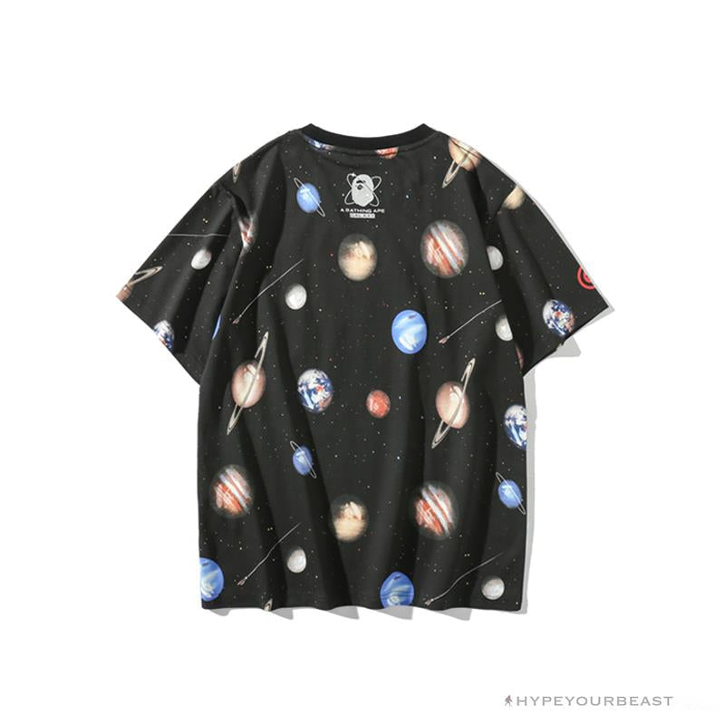 BAPE Shark Head Planet Tee Shirt