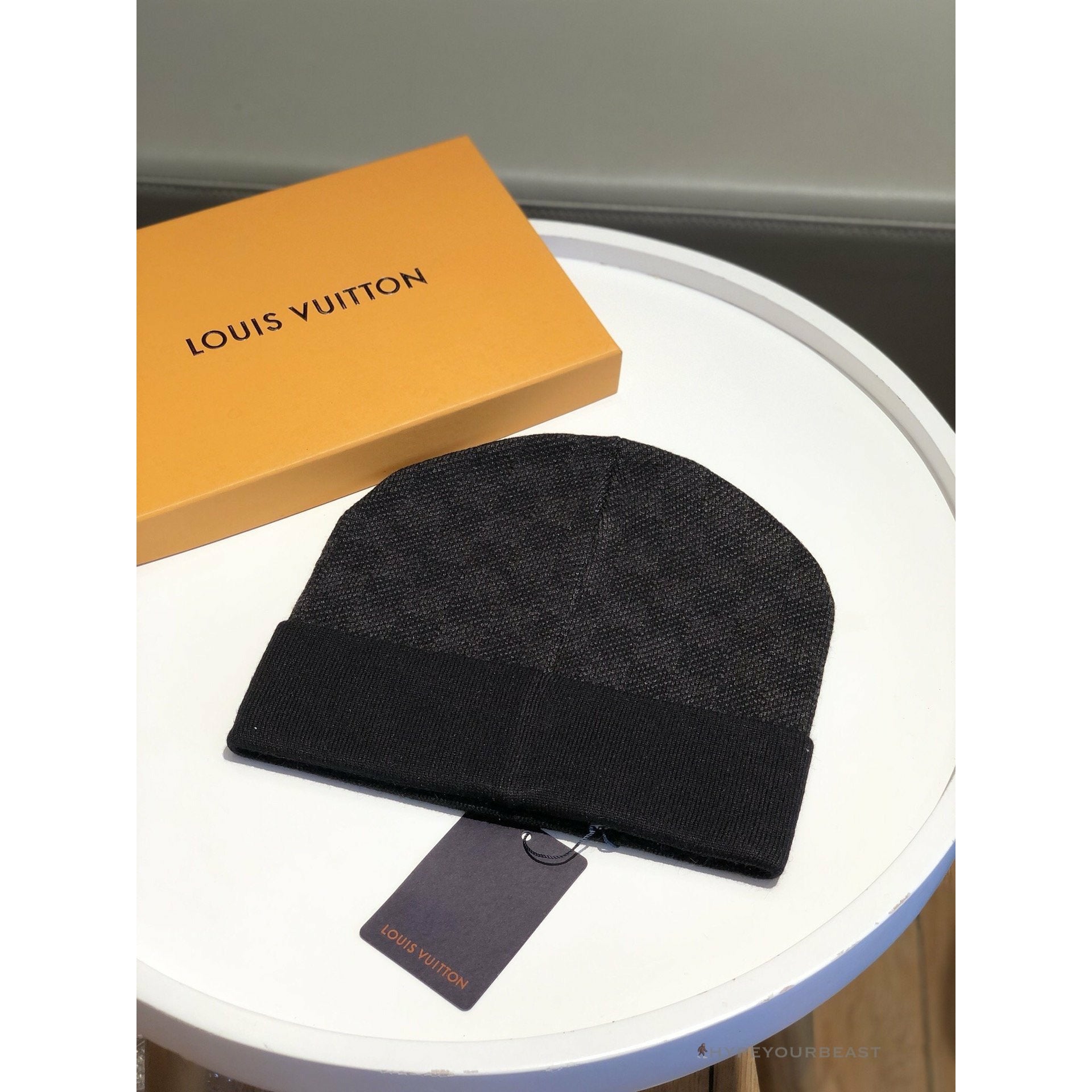 LV Beanie Black / Black