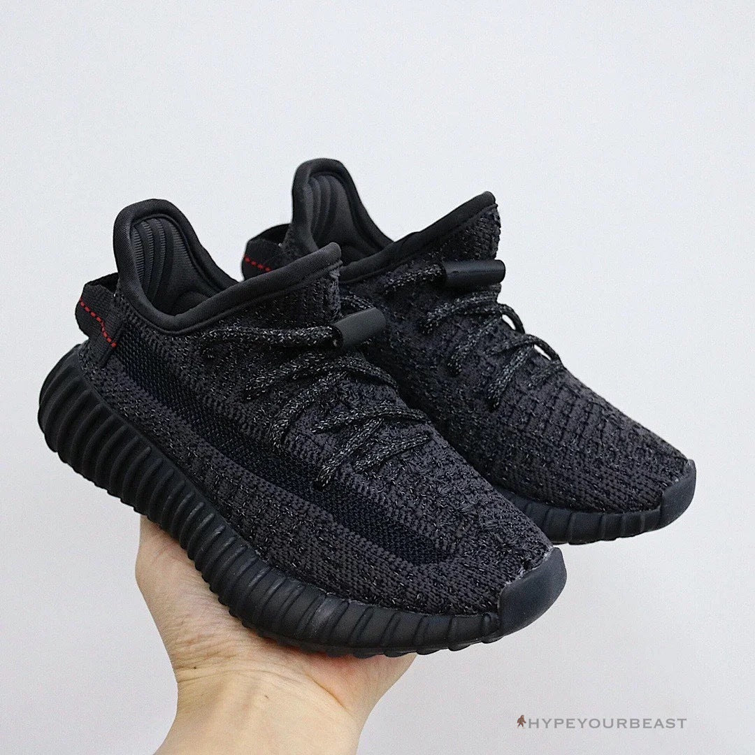 Adidas Yeezy Boost 350 V2 'Static Black Reflective' (Infant)