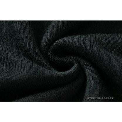 BAPE Classic Ape Head Embroidered Standard Cotton Terry Hoodie 'BLACK'