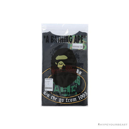 BAPE Ape Man Head Gothic Body Camouflage Tee Shirt