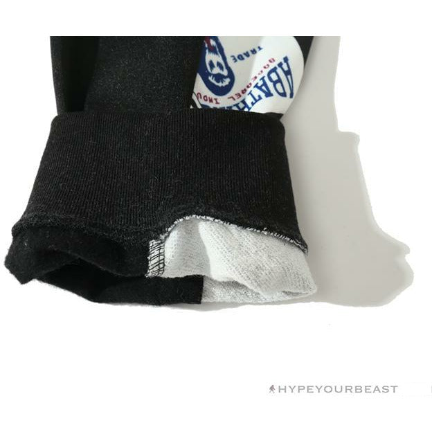 BAPE Badge LOGO Sticker Style Stitching Pants