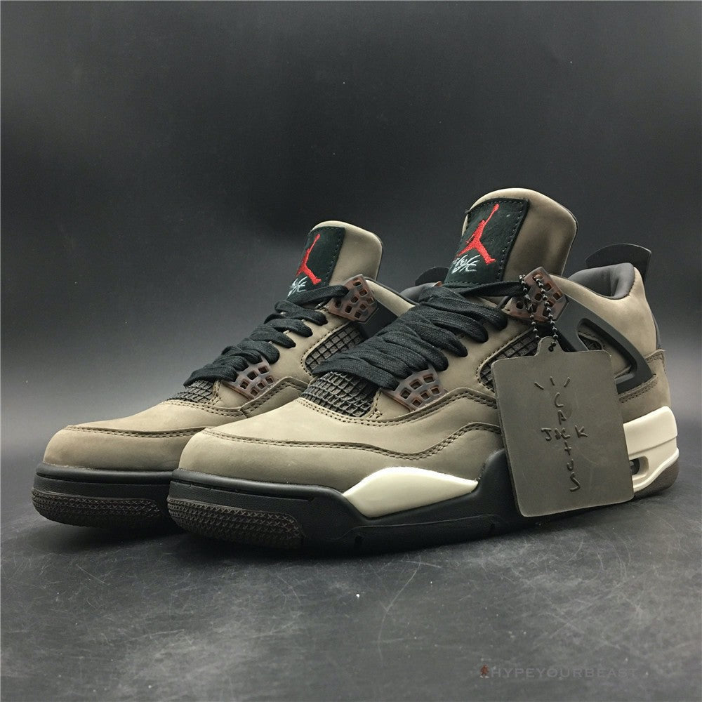 Travis Scott X Air Jordan 4 Dark Mocha