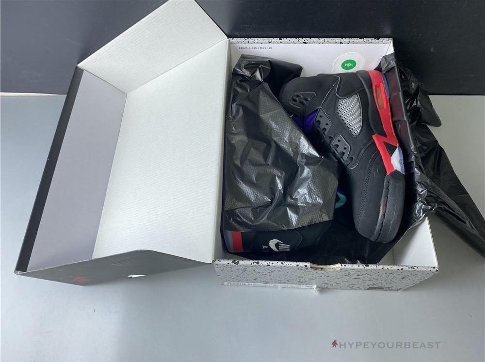 Air Jordan 5 'Grape Fire Red'