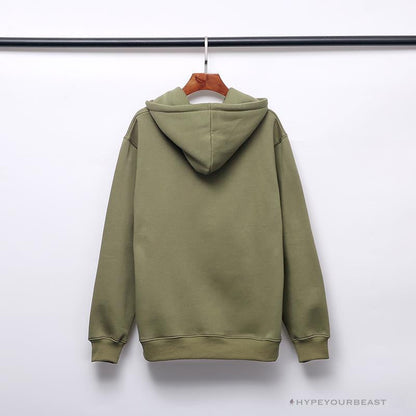 BAPE x Bathing Ape Head Hoodie 'ARMY GREEN'
