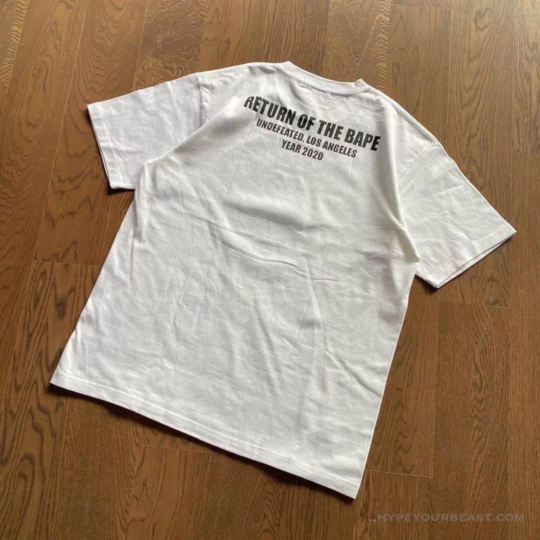 UNDFTD X Bape Tee Shirt White