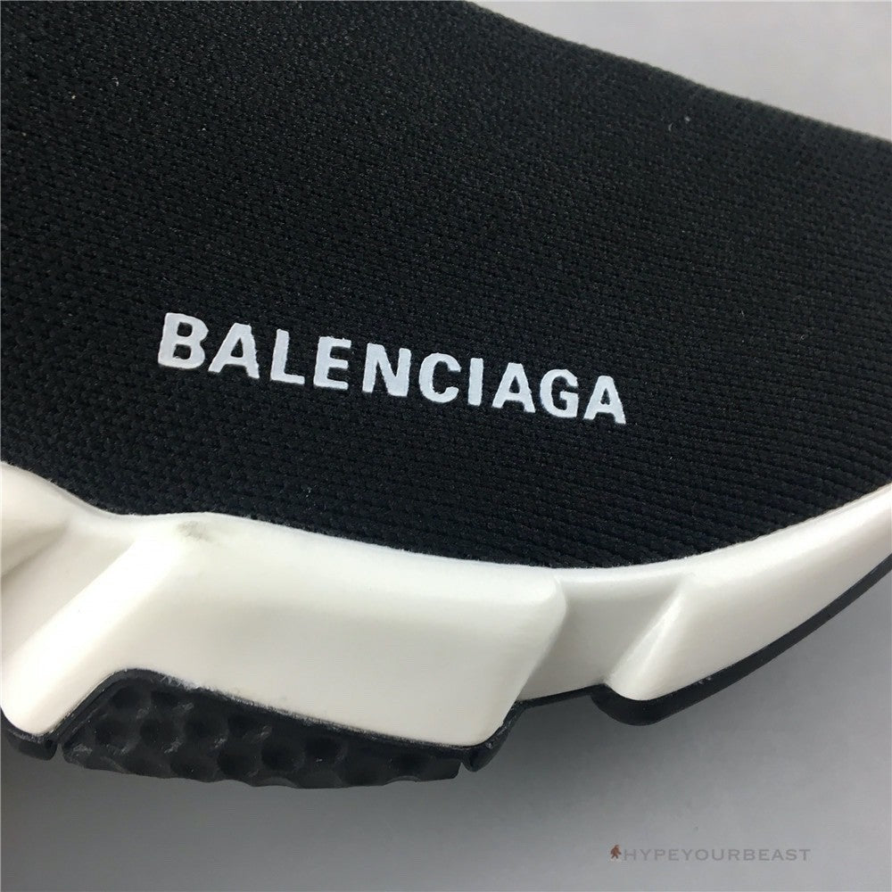 BCG Sock Sneakers Clear Sole - Black