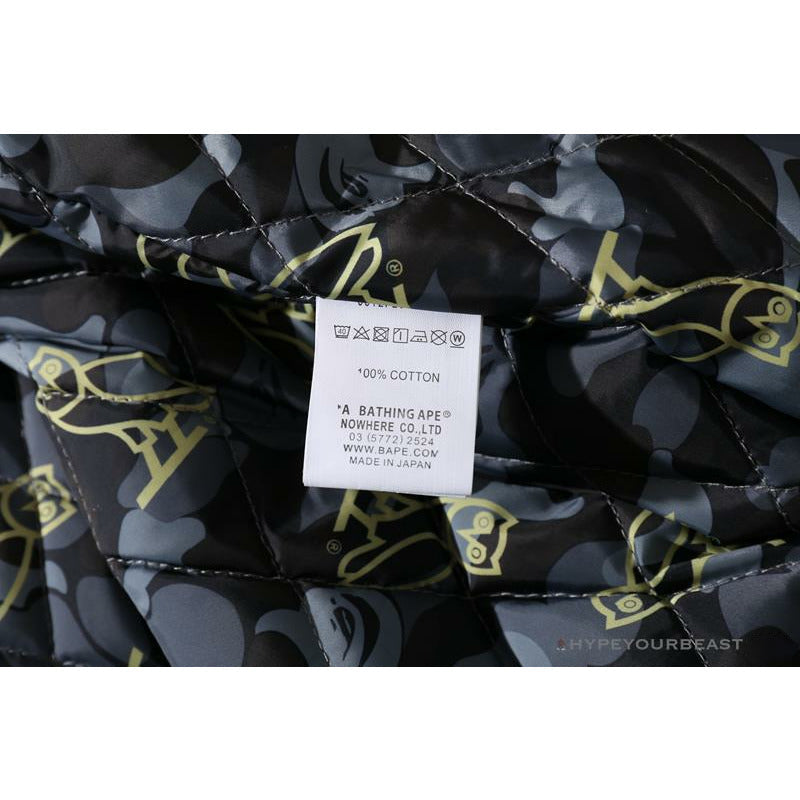 BAPE OVO Patchwork Baseball Owl Jacket