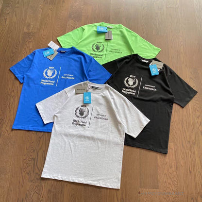 BCG Support Word Food Programme Tee Shirt Blue
