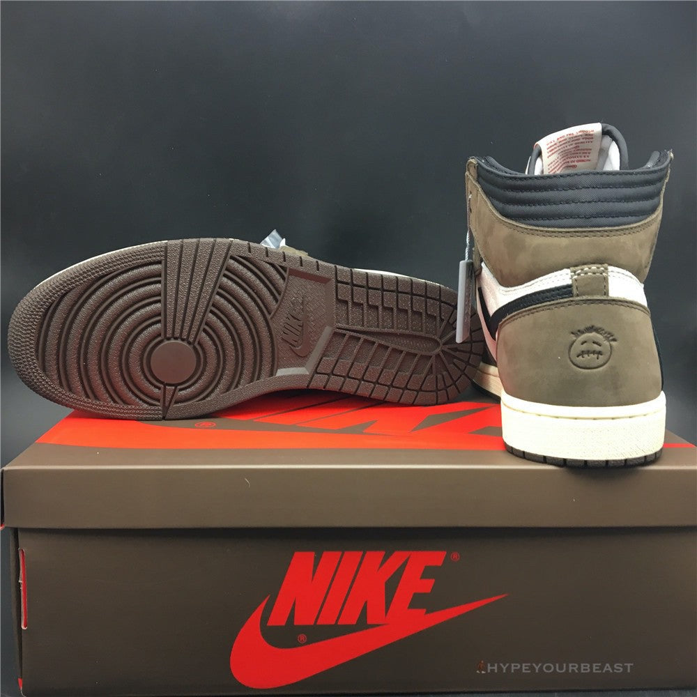 Travis Scott x Air Jordan 1 Retro High OG 'Mocha'