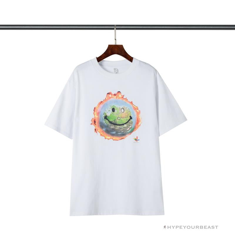 OFF-WHITE Travis Scott Fortnite Peripheral Rap Tee Shirt 'WHITE'