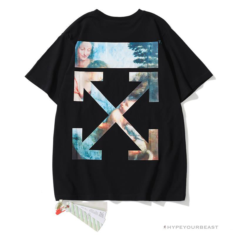 OFF-WHITE The Virgin and Child with Saint Anne Tee Shirt 'BLACK'