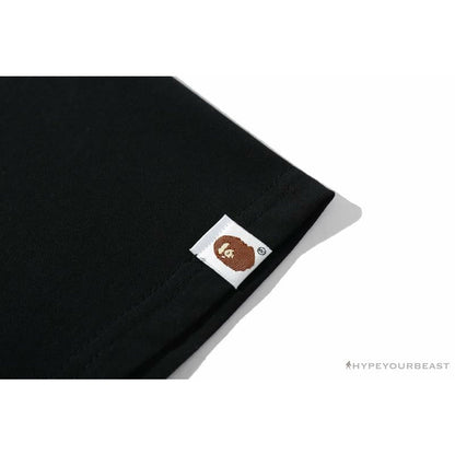 BAPE Universe Solar System Ape Man Head Tee Shirt 'BLACK'