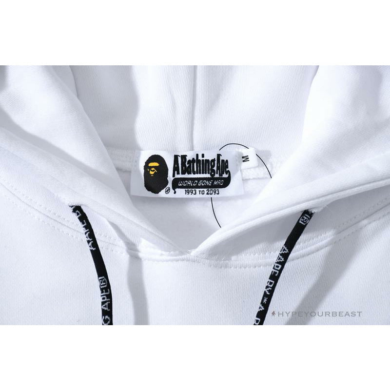 BAPE Marilyn Monroe Camouflage Suspender Hoodie 'WHITE'