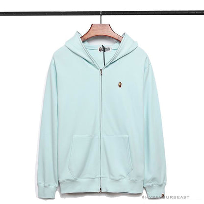 BAPE Classic Ape Head Hoodie 'CYAN'