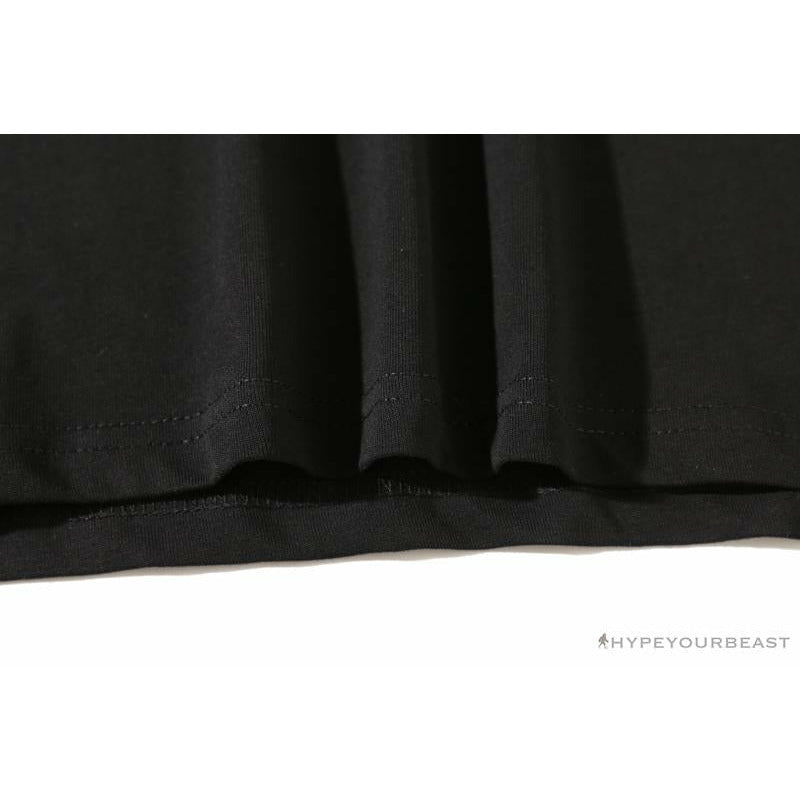 BAPE Baby Milo Ring Colorful Kaleidoscope Tee Shirt 'BLACK'