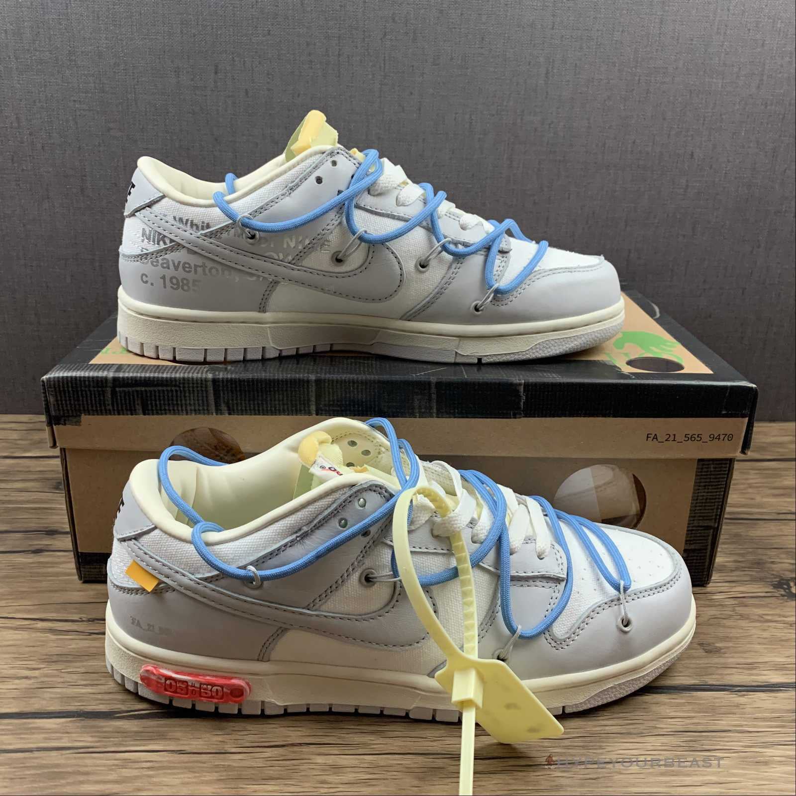 Off White X Nike Dunk Low 'Dear Summer - 05/50'
