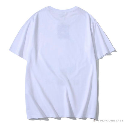 BAPE x MCM Camouflage Ape Head Tee Shirt 'WHITE'
