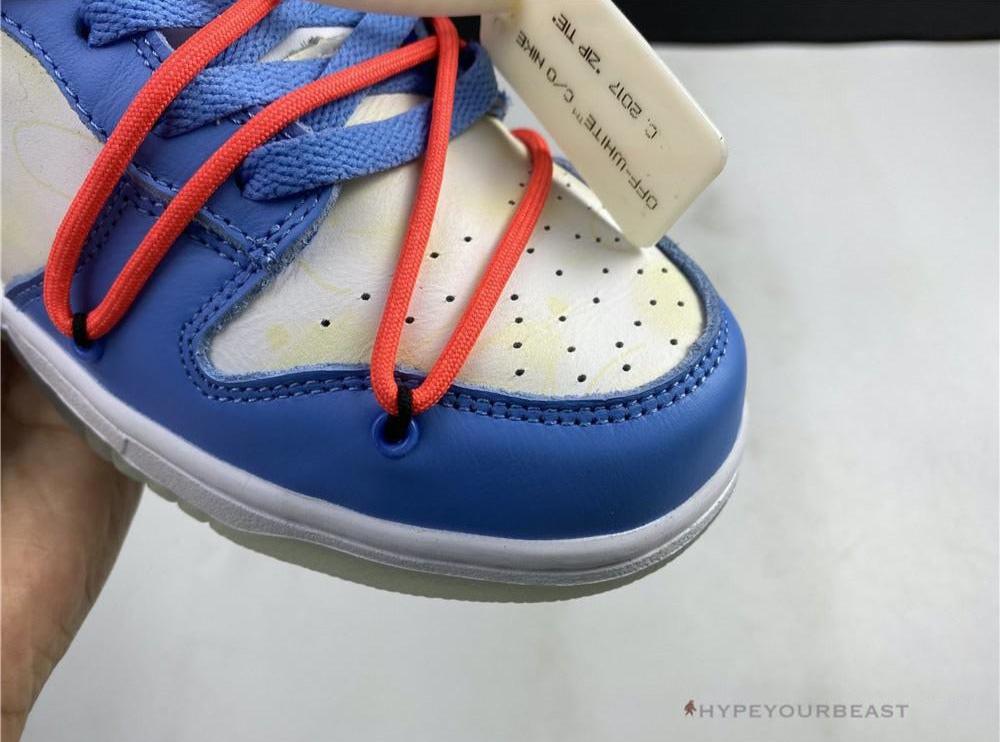 Futura X Off-White X Nike Dunk Low Blue