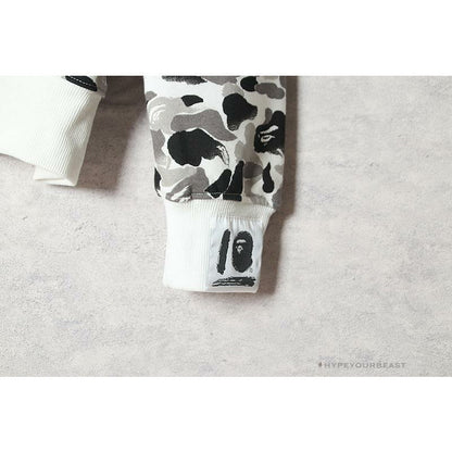 Bape Gray Camouflage Hoodie