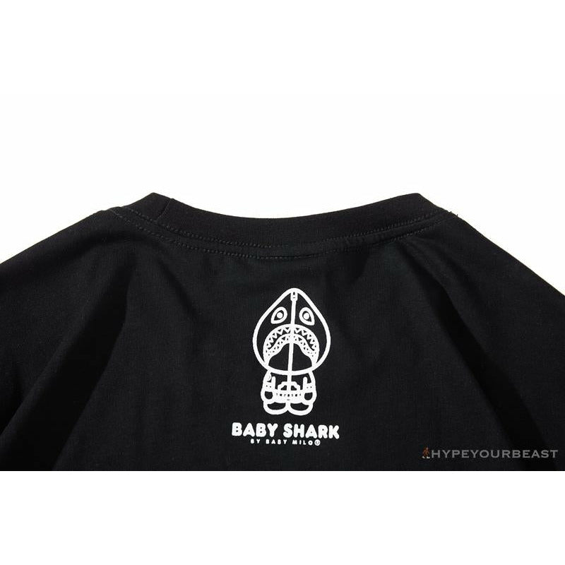 BAPE Baby Shark Red Shark Tee Shirt 'BLACK'