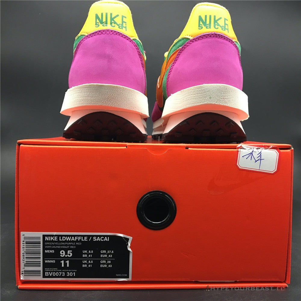 Nike LD Waffle Sacai Pine Green