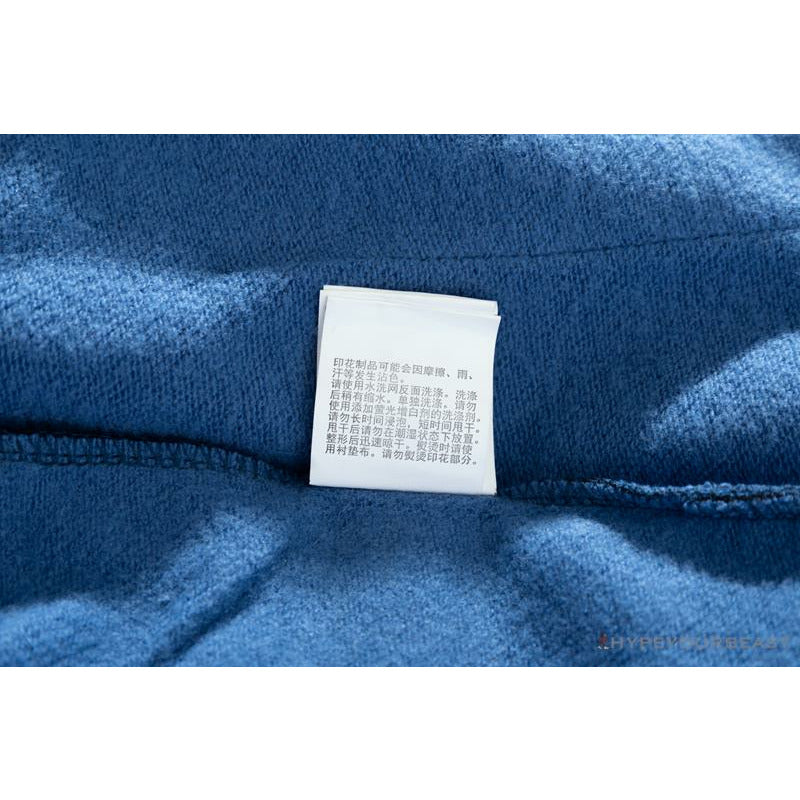 BAPE x READYMADE Tiger Head Foam Camouflage Shorts 'BLUE'