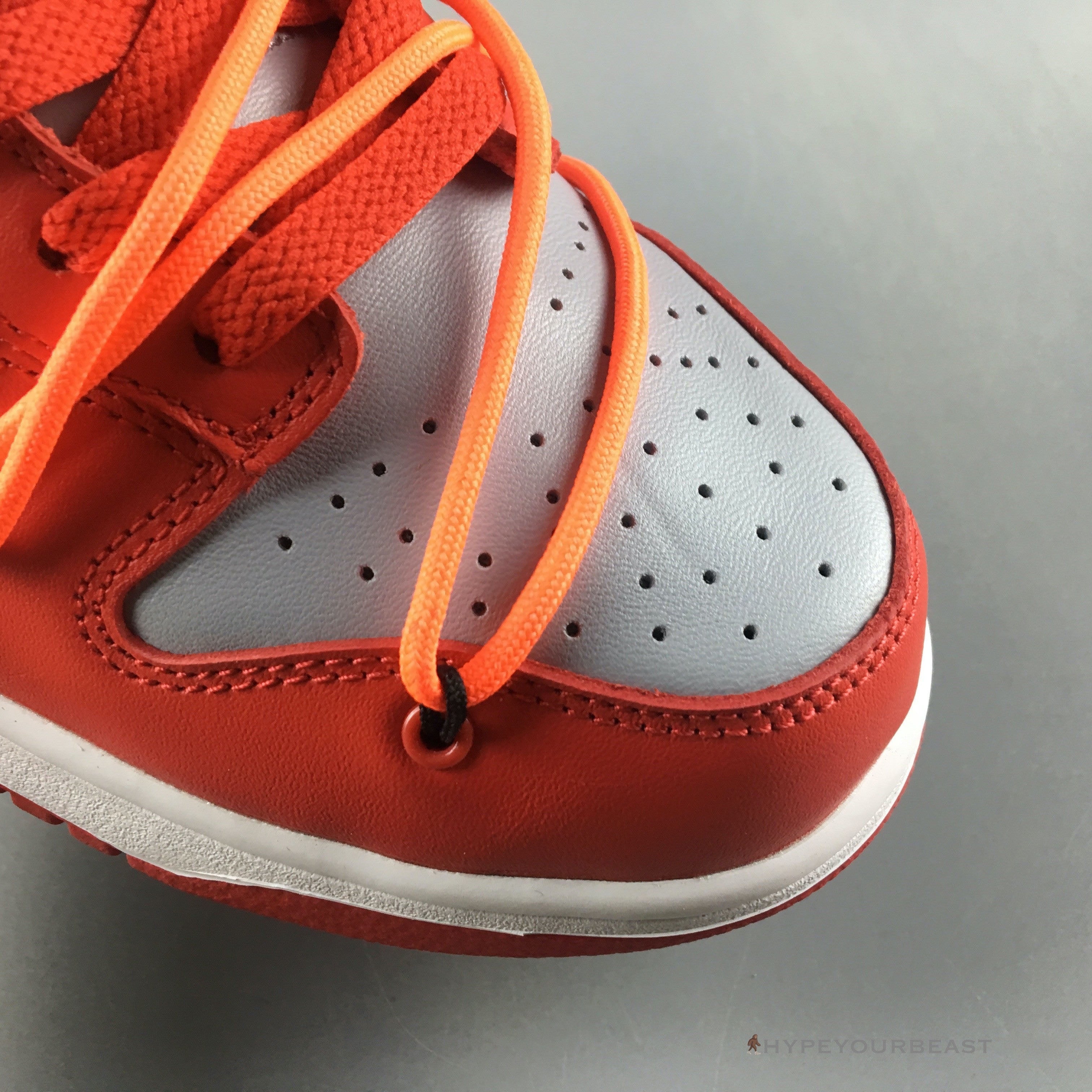 Nike Off-White X Dunk Low 'University Red'