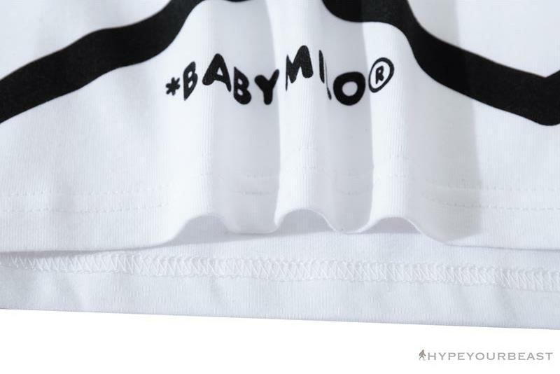 BAPE Baby Milo Cartoon Vest Color Matching Tee Shirt