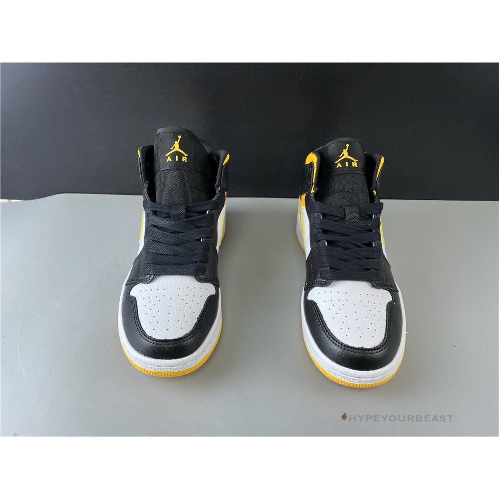 Air Jordan 1 Mid 'Red Yellow Swoosh'