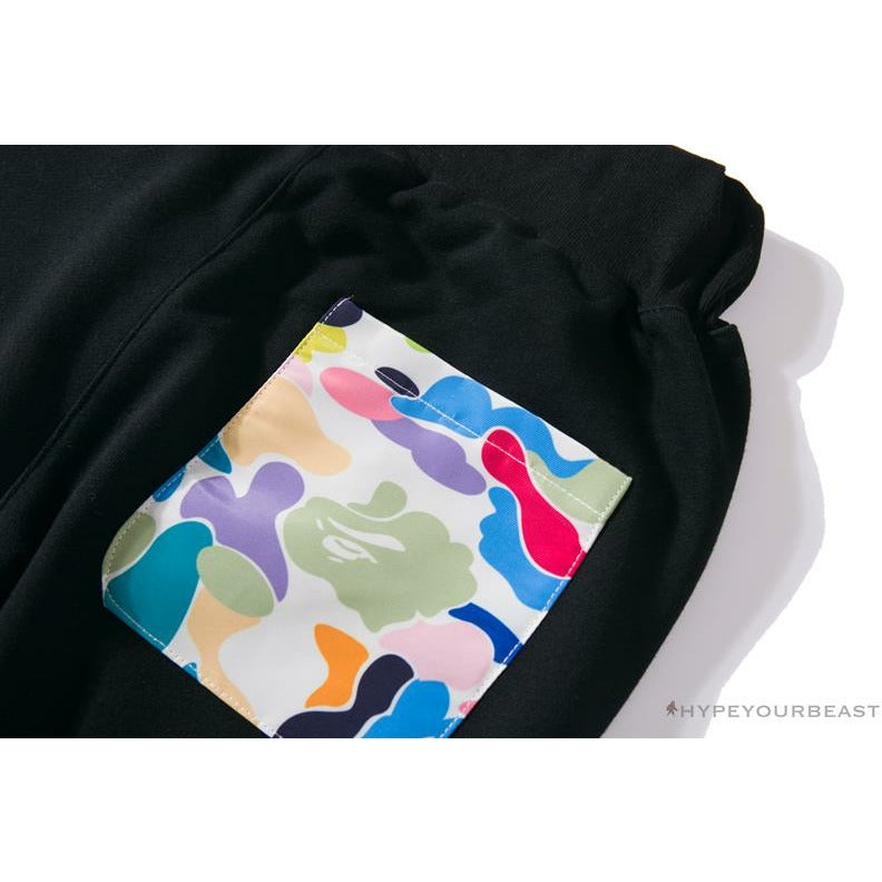 BAPE x FCRB Joint Color Pocket Shark Pants