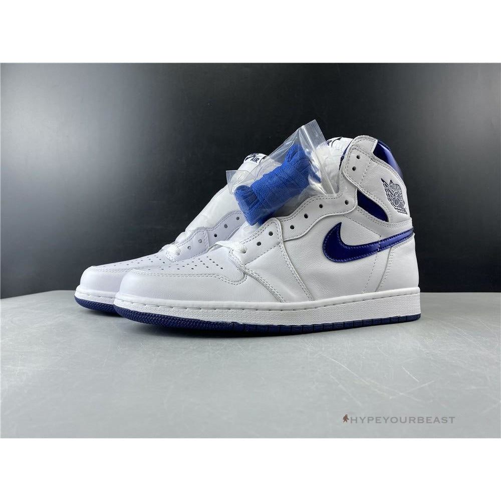 Air Jordan 1 High 'OG' Metallic Navy