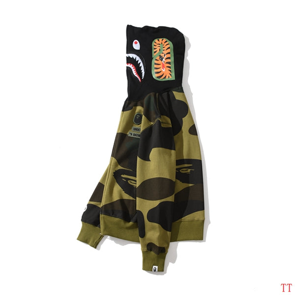 Bape Camo Hoodie Green