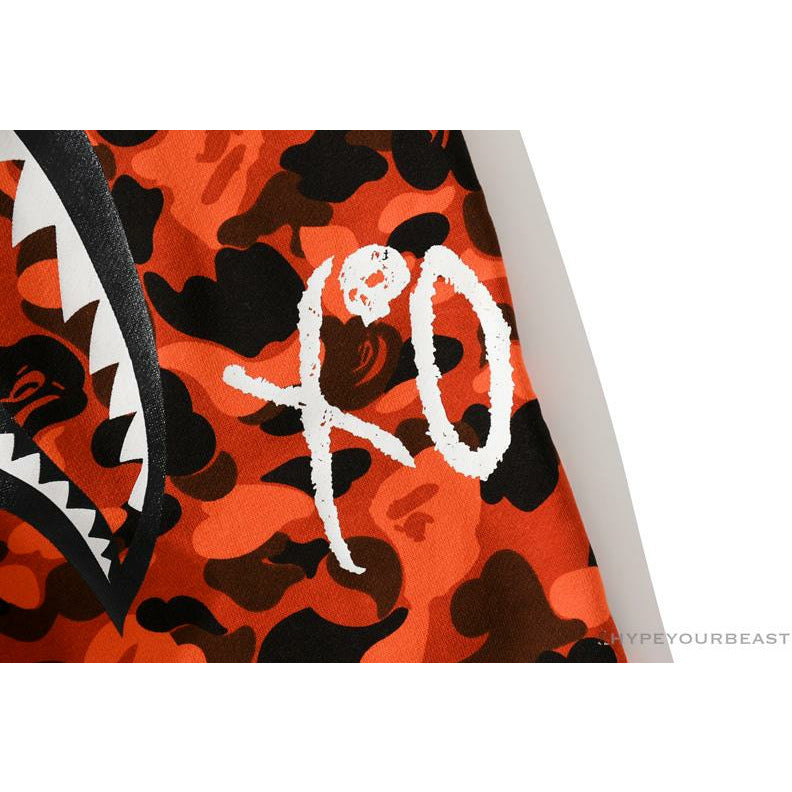 BAPE x XO Camouflage Red Pants