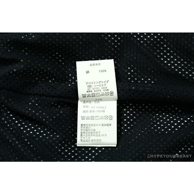 BAPE x COACH Co-Branded Grey-Blue Shorts