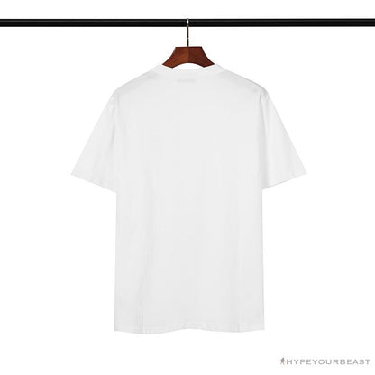 BAPE Classic Embroidered Logo Ape Head Tee Shirt 'WHITE'