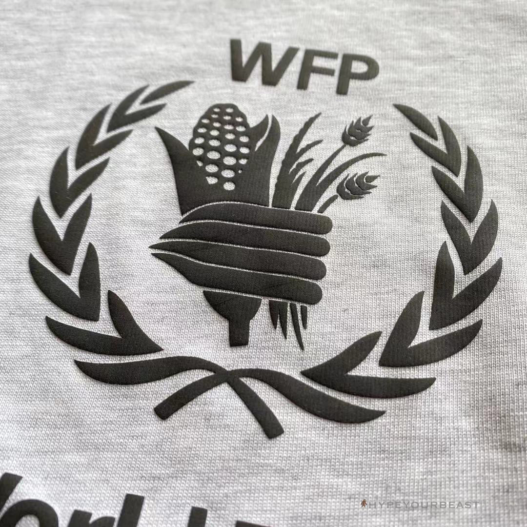 BCG Support Word Food Programme Tee Shirt Grey