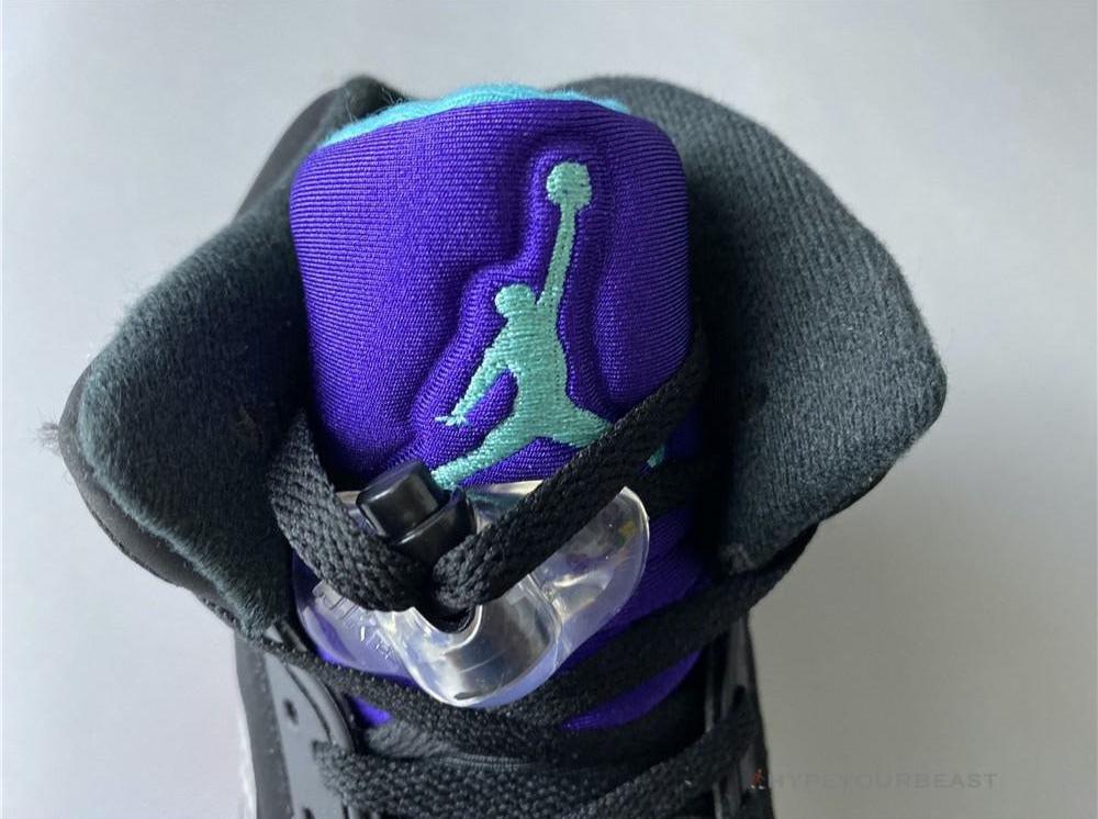 Air Jordan 5 'Grape Fire Red'